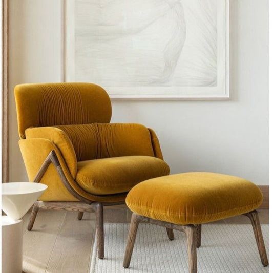 Century Chair & Ottoman Set