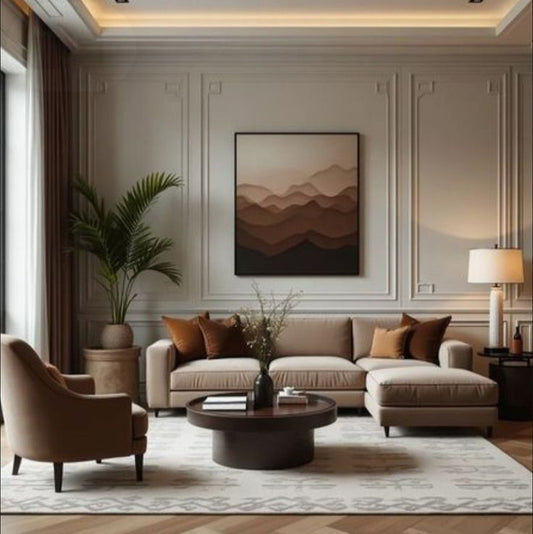 Luxe Comfort Sofa Set