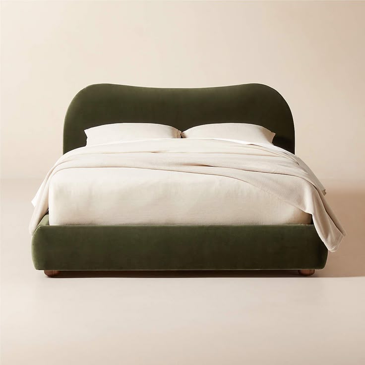 Olive green Soft Bed